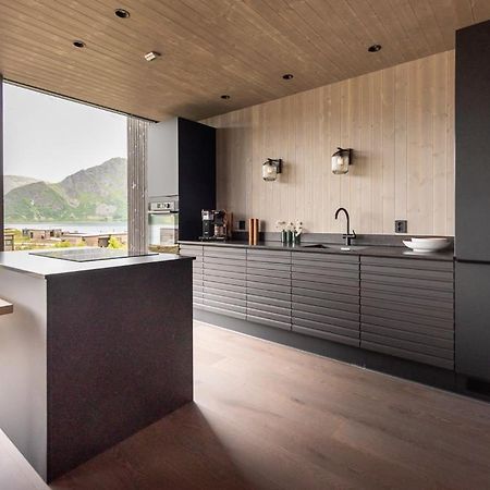 Hoda Cabin - Luxury Lodge With Jacuzzi And Sauna Lyngværet Exterior foto