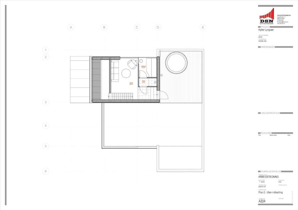 Hoda Cabin - Luxury Lodge With Jacuzzi And Sauna Lyngværet Exterior foto