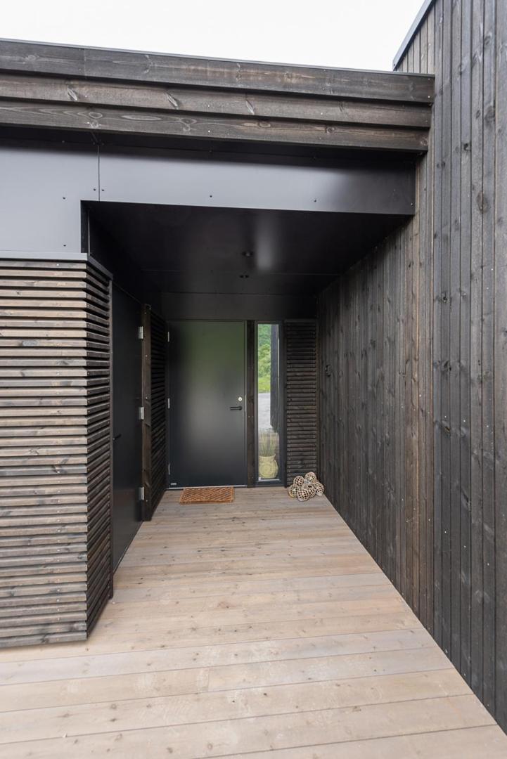 Hoda Cabin - Luxury Lodge With Jacuzzi And Sauna Lyngværet Exterior foto