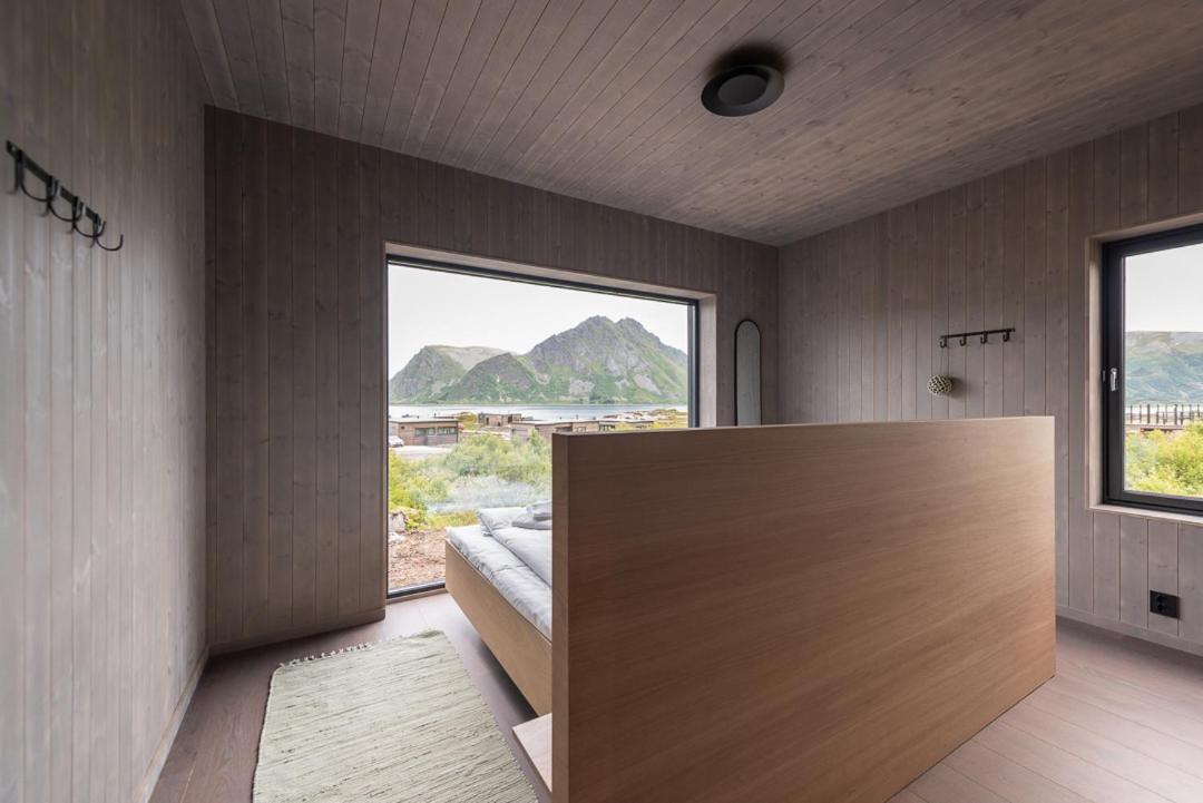 Hoda Cabin - Luxury Lodge With Jacuzzi And Sauna Lyngværet Exterior foto