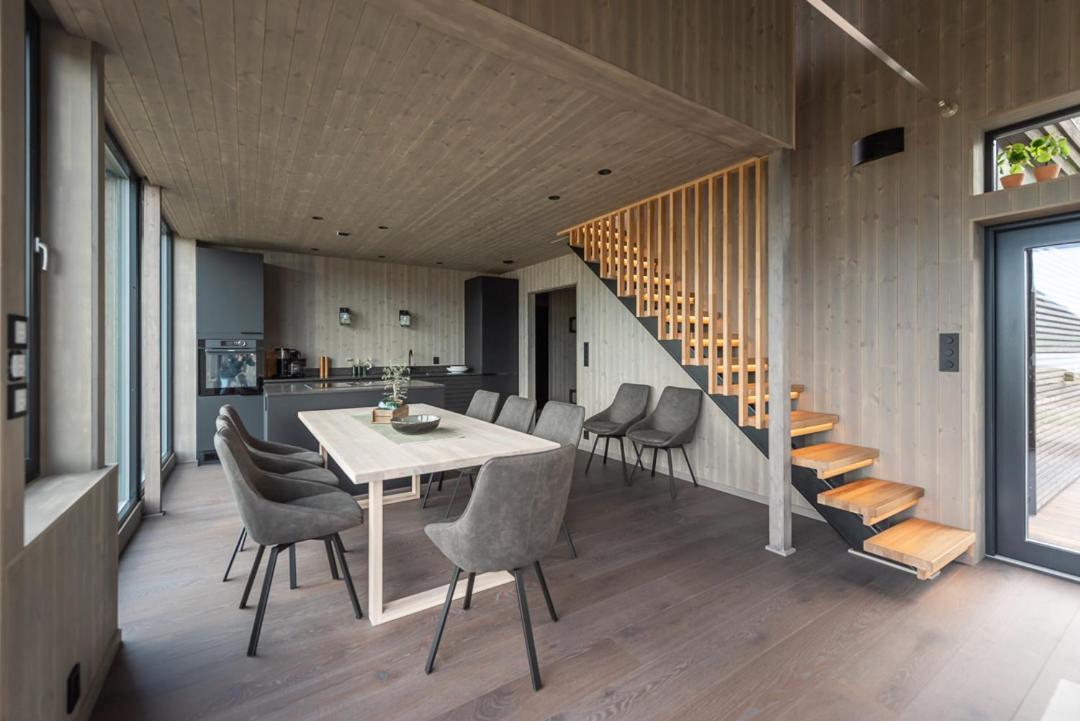 Hoda Cabin - Luxury Lodge With Jacuzzi And Sauna Lyngværet Exterior foto