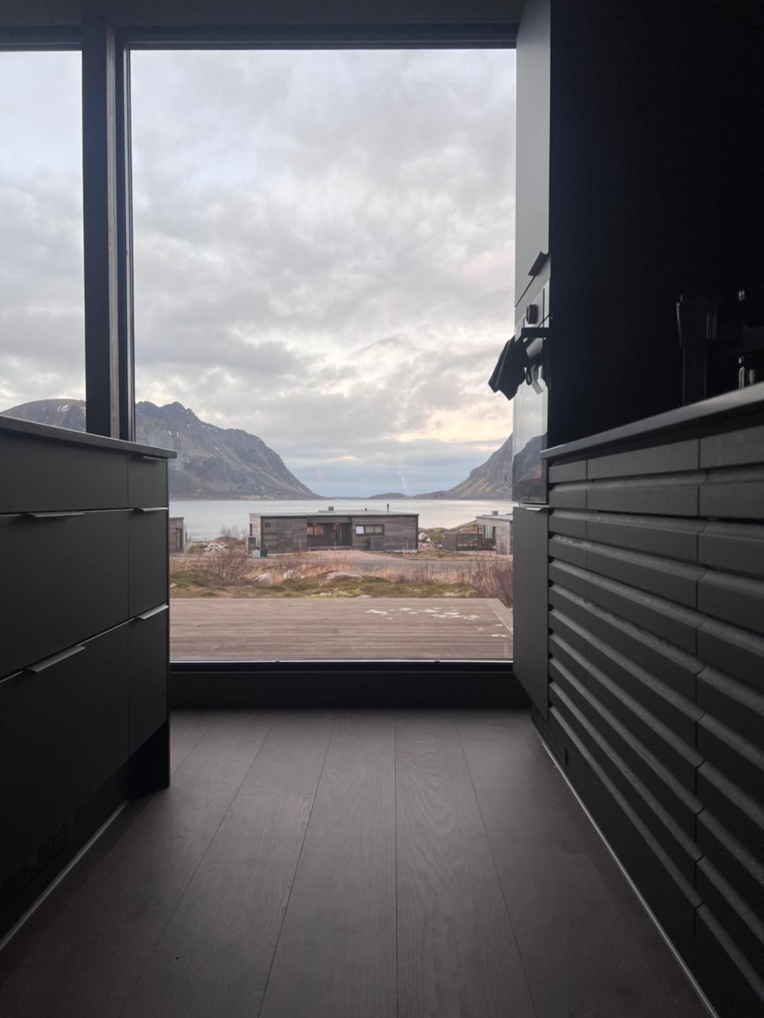 Hoda Cabin - Luxury Lodge With Jacuzzi And Sauna Lyngværet Exterior foto