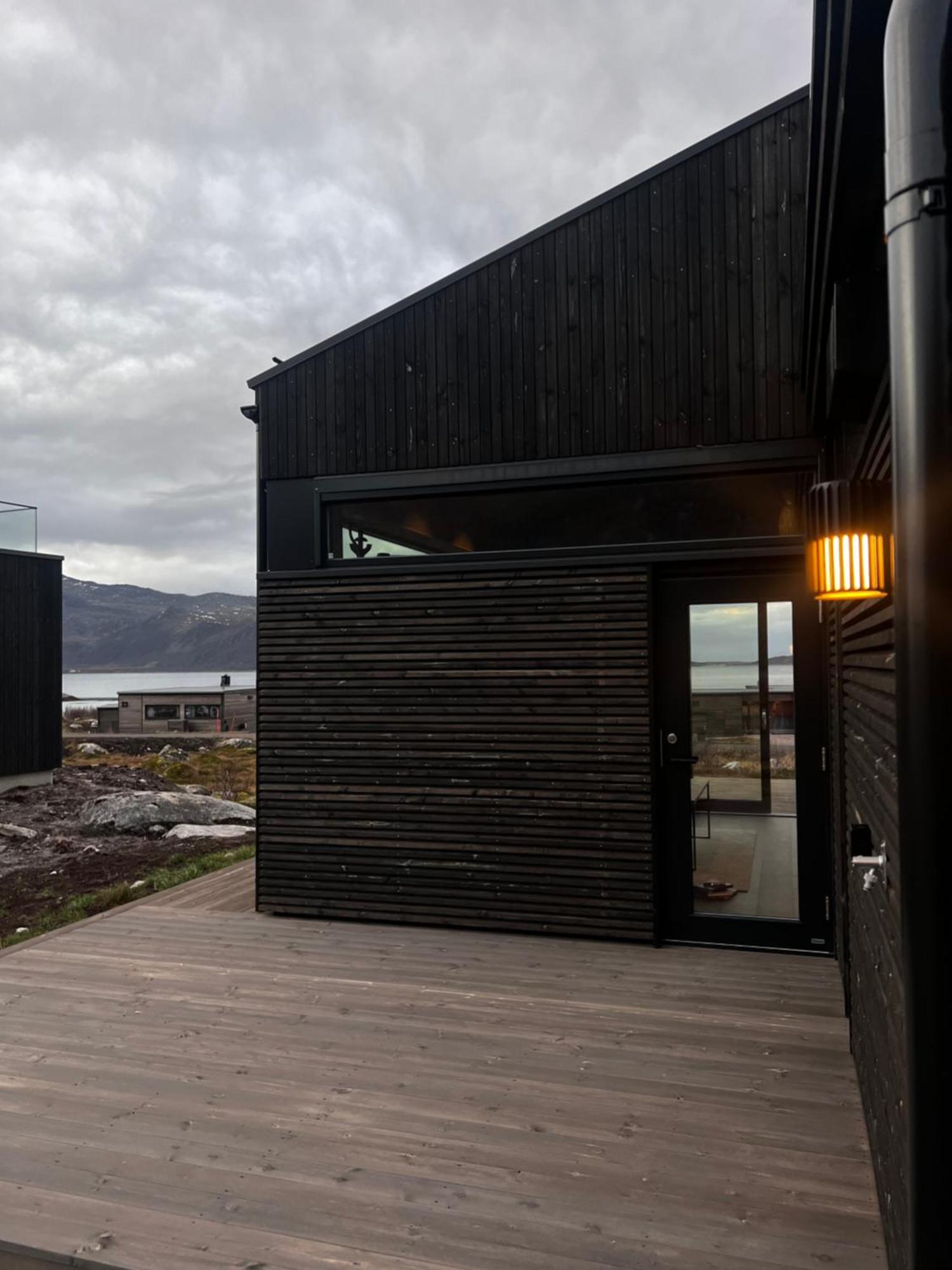 Hoda Cabin - Luxury Lodge With Jacuzzi And Sauna Lyngværet Exterior foto