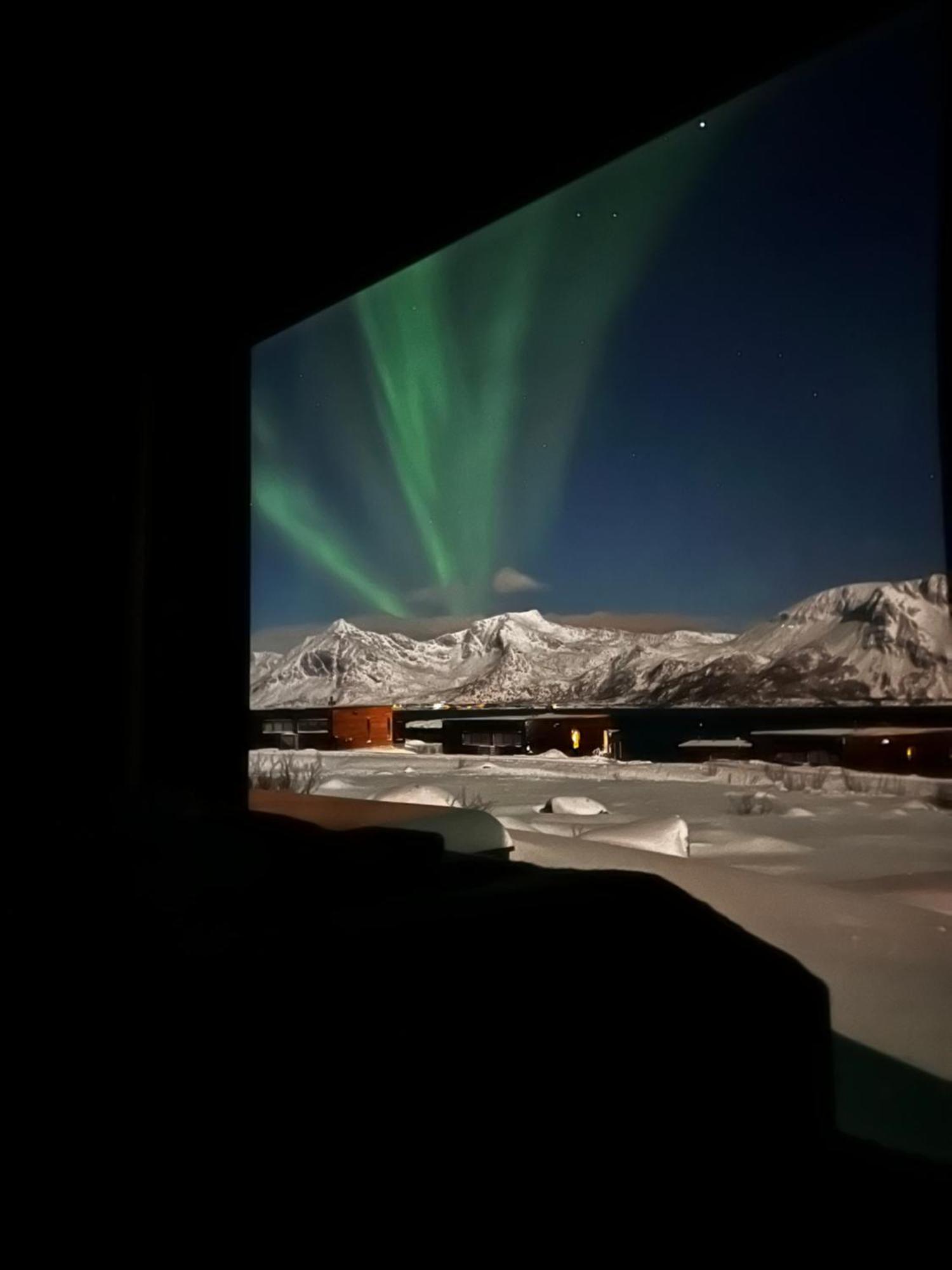 Hoda Cabin - Luxury Lodge With Jacuzzi And Sauna Lyngværet Exterior foto
